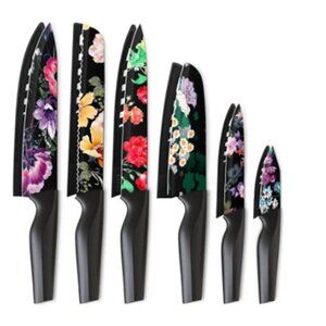 Astercook 12-Piece Flower Kitchen Knife Set German High Carbon Stainless‎ Steel